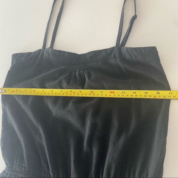 Bop Basics Shopbop black linen jumpsuit w pockets! - Picture 3 of 11